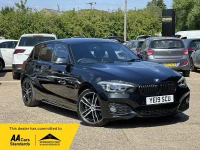 Used BMW 118 M Sport 150 HP (110 kW) 2019 Black Hatchback