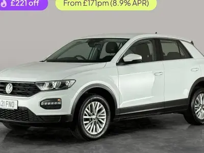 Usado VW T-Roc S 110 CV (80 kW) 2021 Blanco SUV