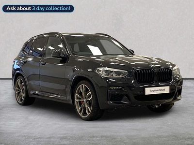 Black Used 2021 BMW X3 M Sport SUV | £35,640 (Fair price)