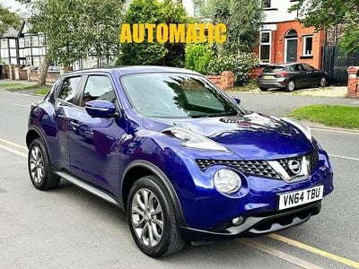 Usado Nissan Juke Tekna 2014 Azul SUV