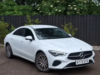 Used Mercedes CLA220 Executive 190 HP (139 kW) 2023 White Coupe
