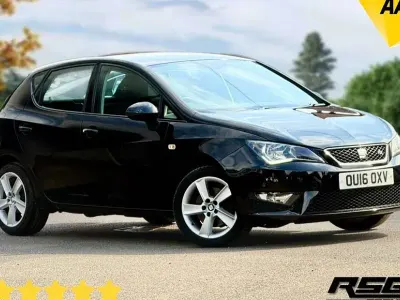 Used Seat Ibiza FR 110 HP (80 kW) 2016 Black Hatchback