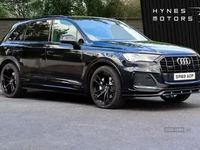 Used Audi Q7 S-Line 231 HP (169 kW) 2020 Black SUV