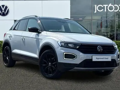 Used VW T-Roc Black Edition 150 HP (110 kW) 2021 Silver SUV