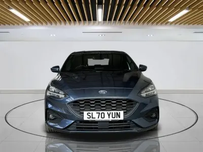 Used Ford Focus ST-Line X 155 HP (114 kW) 2020 Blue Hatchback