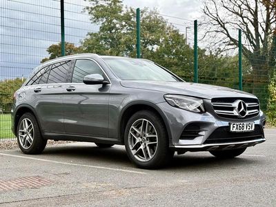 Grey Used 2018 Mercedes GLC250 AMG line SUV | £19,890 (Fair price)