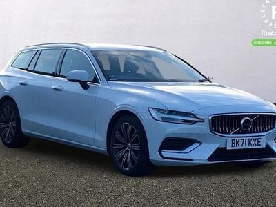 White Used 2021 Volvo V60 Inscription Estate | £19,799 (Fair price)