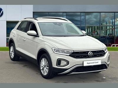 Usado VW T-Roc Life 150 HP (110 kW) 2022 Cinzento SUV