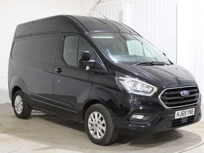 Used Ford Transit Custom Limited 130 HP (95 kW) 2019 Black Van