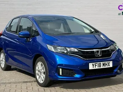 Used Honda Jazz SE 102 HP (75 kW) 2018 Blue Hatchback