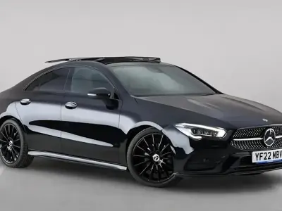 Used Mercedes CLA180 AMG Line Premium Plus 136 HP (100 kW) 2022 Black Sedan