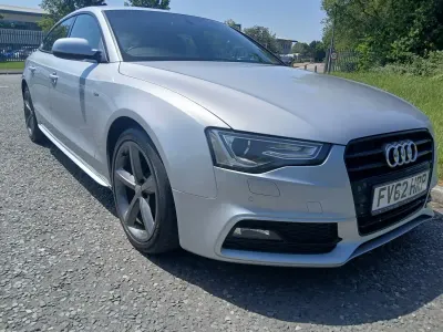 Used Audi A5 S-Line 204 HP (150 kW) 2012 Silver Coupe
