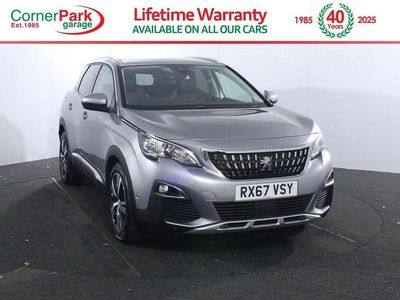 Grey Used 2017 Peugeot 3008 Allure SUV | £9,799 (Fair price)