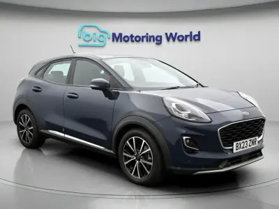 Used Ford Puma Titanium 2023 Blue SUV