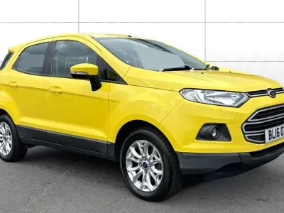 Używany Ford Ecosport Zetec 125 KM (91 kW) 2016 Żółty SUV