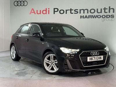 Black Used 2021 Audi A1 Sportback S-Line Hatchback | £17,985 (Fair price)