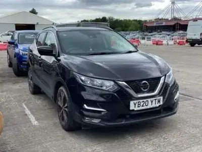 Used Nissan Qashqai N-Connecta 2020 Black SUV