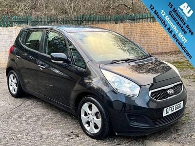 Black Used 2013 Kia Venga Hatchback | £4,395 (Fair price)
