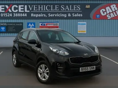Used Kia Sportage 115 HP (84 kW) 2017 Black SUV