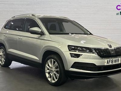 Used Skoda Karoq SE L 150 HP (110 kW) 2018 Silver SUV