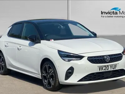 Used Vauxhall Corsa Elite 100 HP (73 kW) 2020 White Hatchback