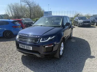 Used Land Rover Range Rover evoque SE 240 HP (176 kW) 2019 Blue SUV