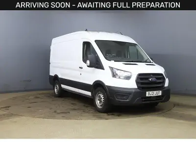 Used Ford Transit 170 HP (125 kW) 2021 White Van