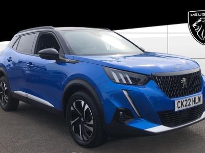 Second-hand Peugeot 2008 GTi 131 CP (96 kW) 2022 Albastru SUV