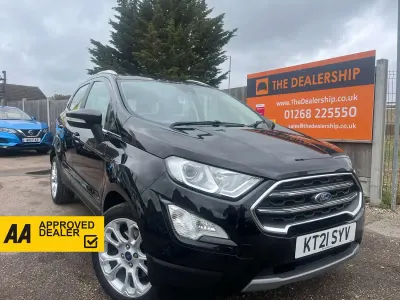 Used Ford Ecosport Titanium 125 HP (91 kW) 2021 Black SUV