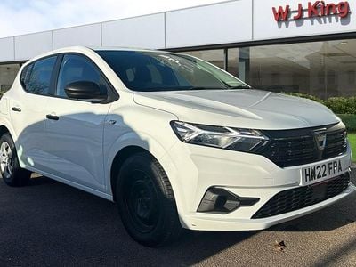 White Used 2022 Dacia Sandero Essentiel Hatchback | £9,465 (Good price)