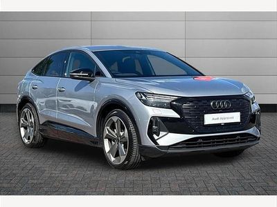 Usado Audi Q4 e-tron Black Edition 150 kW (204 HP) 2026 Prateado SUV