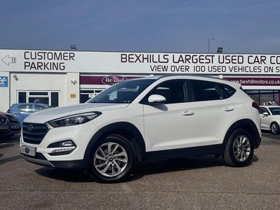 Used Hyundai Tucson SE 116 HP (85 kW) 2017 White SUV