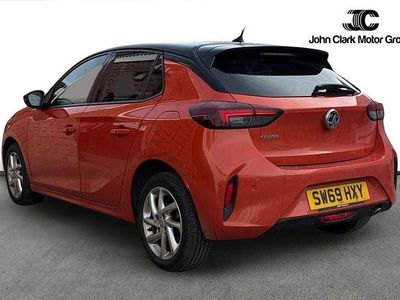 Used Vauxhall Corsa SRi 99 HP (72 kW) 2020 Orange Hatchback