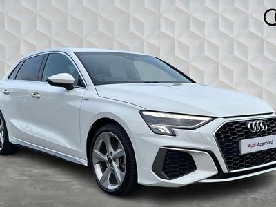 Used Audi A3 Sportback S-Line 2024 Ibis white Hatchback