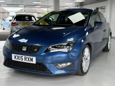 Used Seat Leon FR 2015 Blue Hatchback