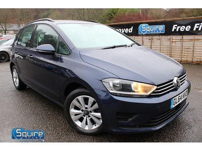 Used VW Golf Sportsvan SE 125 HP (91 kW) 2014 Blue MPV