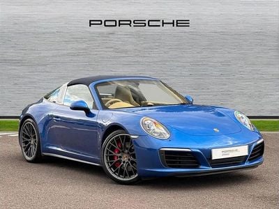 Used Porsche 911 420 HP (308 kW) 2016 Blue Cabriolet