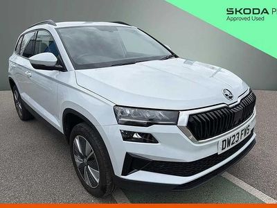 Used Skoda Karoq SE Drive 108 HP (79 kW) 2023 White SUV