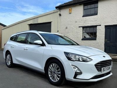 Used Ford Focus Titanium 125 HP (91 kW) 2021 White Estate