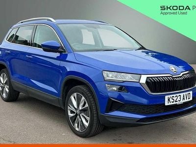Used Skoda Karoq SE L 110 HP (80 kW) 2023 Energy blue SUV