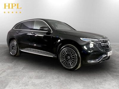 Used Mercedes EQC400 AMG line 300 kW (408 HP) 2022 Black SUV