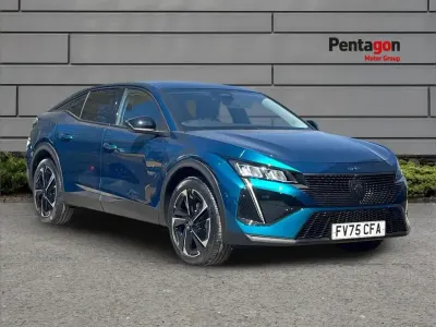 New Peugeot 408 Allure 130 HP (95 kW) 2025 Blue SUV