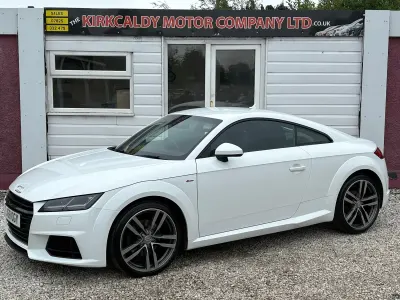 Used Audi TT S-Line 180 HP (132 kW) 2018 White Coupe