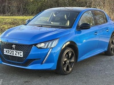 Blue Used 2020 Peugeot e-208 GT-line Hatchback | £9,900 (Good price)