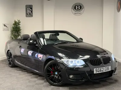 Begagnad BMW 320 Cabriolet Sport Line 184 HK (135 kW) 2012 Svart Cab