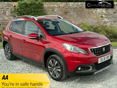 Used Peugeot 2008 Allure 2018 Red SUV