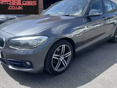 Used BMW 118 Sport Line 136 HP (100 kW) 2017 Grey Hatchback