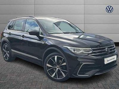 Used VW Tiguan R-line 150 HP (110 kW) 2022 Black SUV