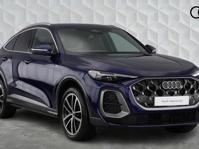 Used Audi Q5 Sportback Advanced 200 HP (147 kW) 2025 Navarra blue SUV