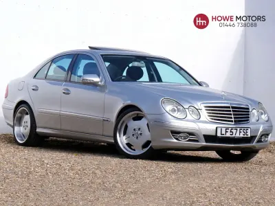 Used Mercedes E350 Avantgarde 2007 Silver Sedan